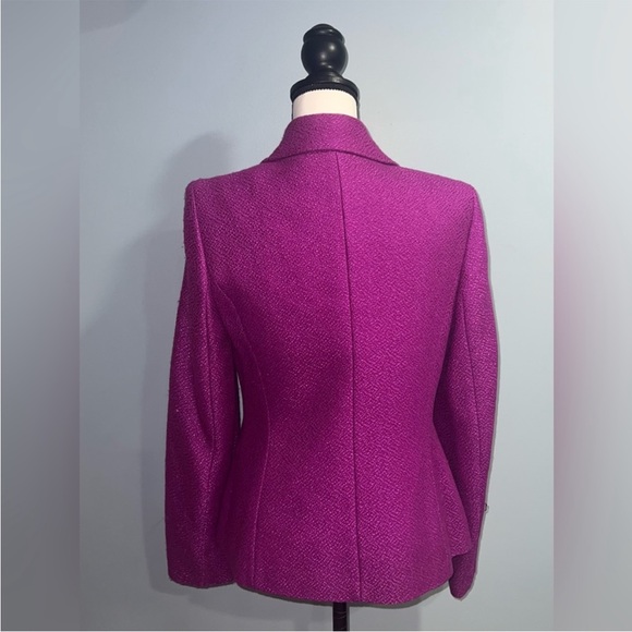 Annie Klein- Magenta blazer jacket - Picture 5 of 8